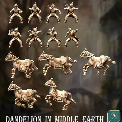 Golden Wood Elven Cavalry