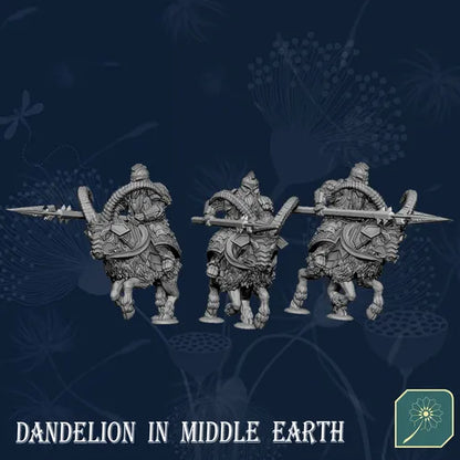 Dwarven Mountain Ram Calvary of Metal Mountain
