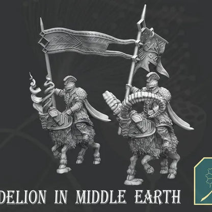Dwarven Mountain Ram Calvary of Metal Mountain