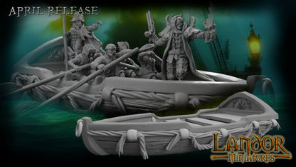 Pirate Rowboat