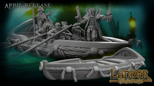 Pirate Rowboat