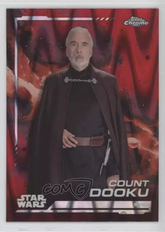 Star Wars Chrome 2024 - Base Red Blaster - Count Dooku -