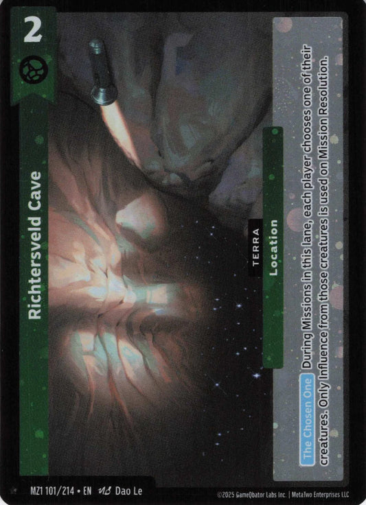 Richtersveld Cave - MZ1 101/214 - Base Set