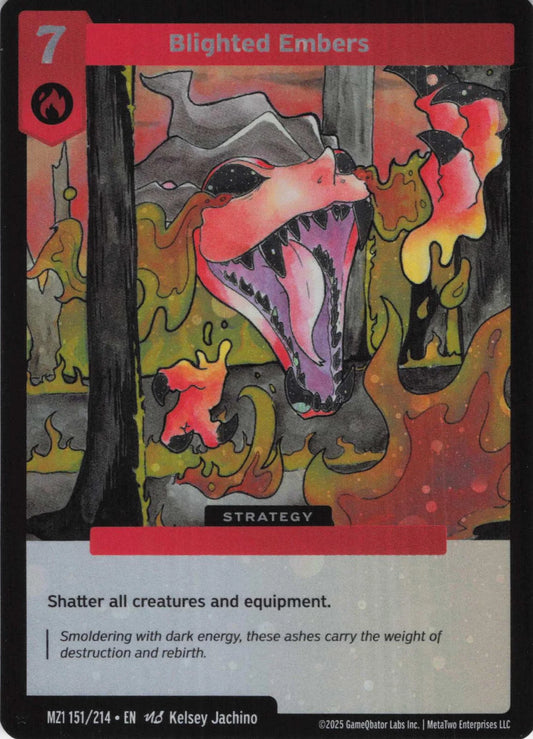 Blighted Embers - MZ1 151/214 - Base Set
