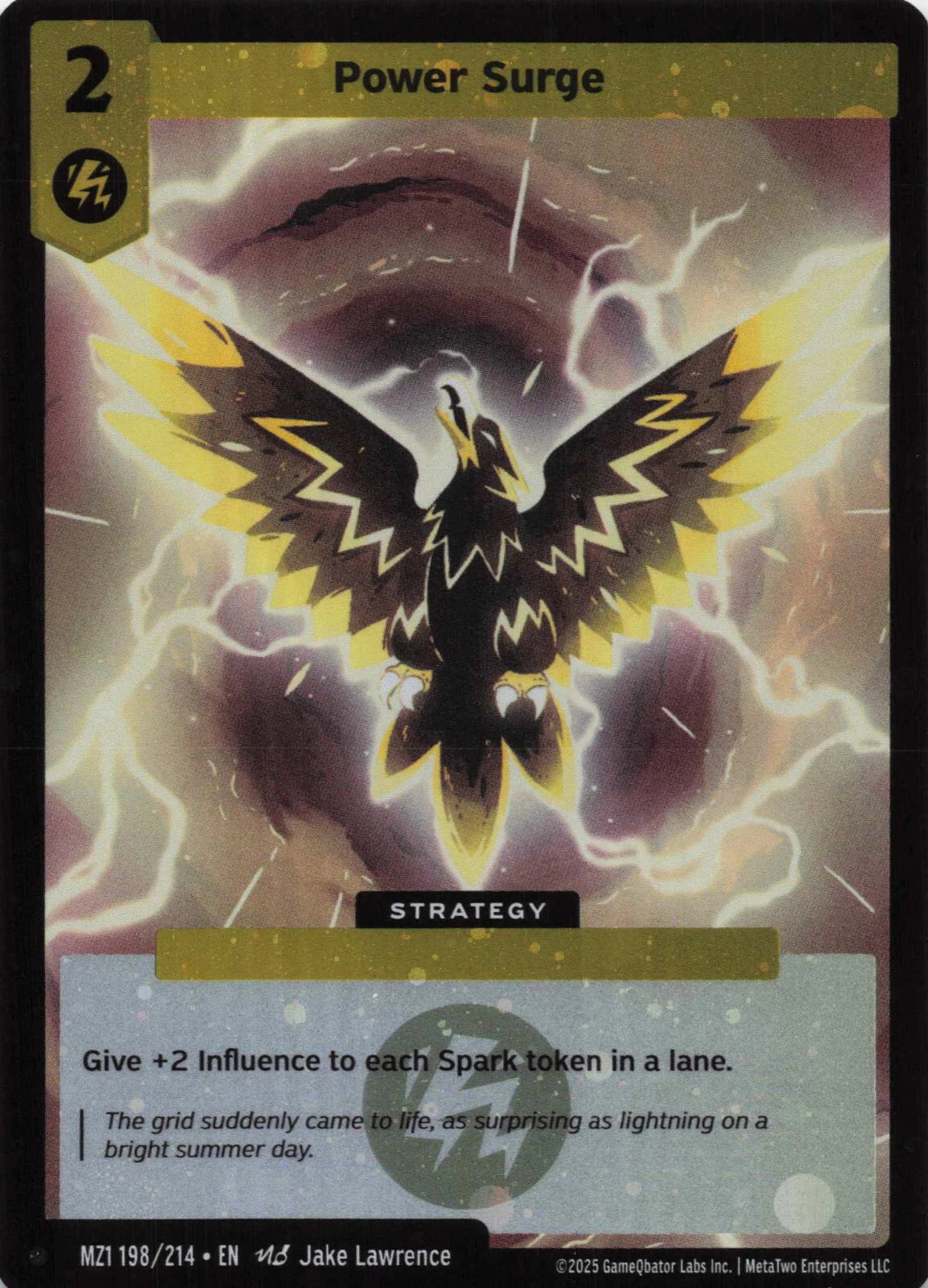 Power Surge - MZ1 198/214 - Base Set