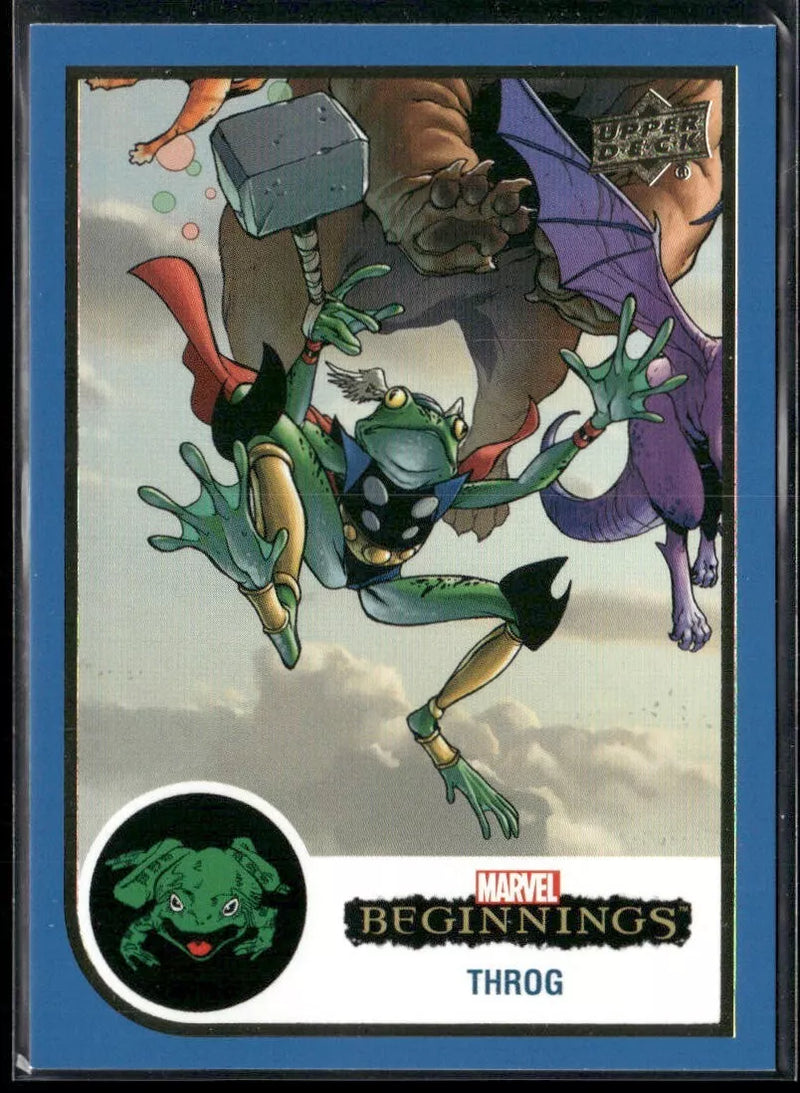 Marvel Beginnings Vol 2 - Base Blue Border - Throg -