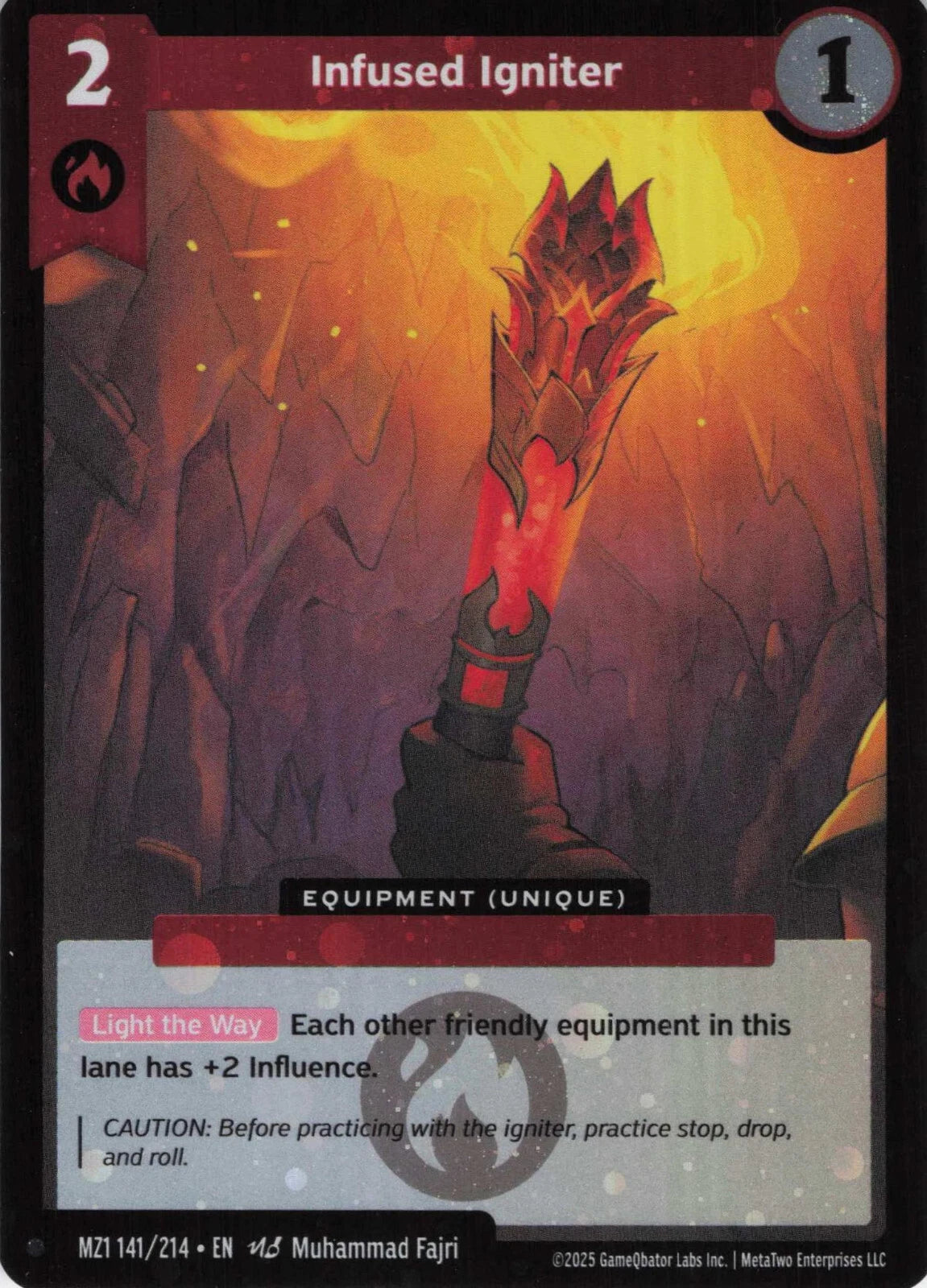 Infused Igniter - MZ1 141/214 - Base Set