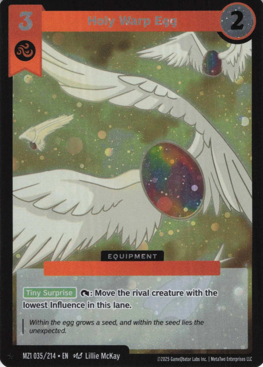 Holy Warp Egg - MZ1 035/214 - Base Set