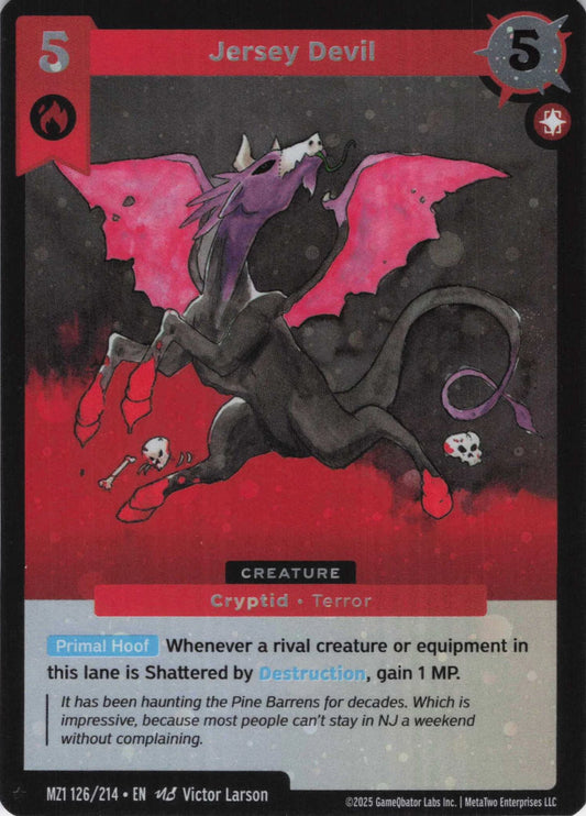 Jersey Devil - MZ1 126/214 - Base Set