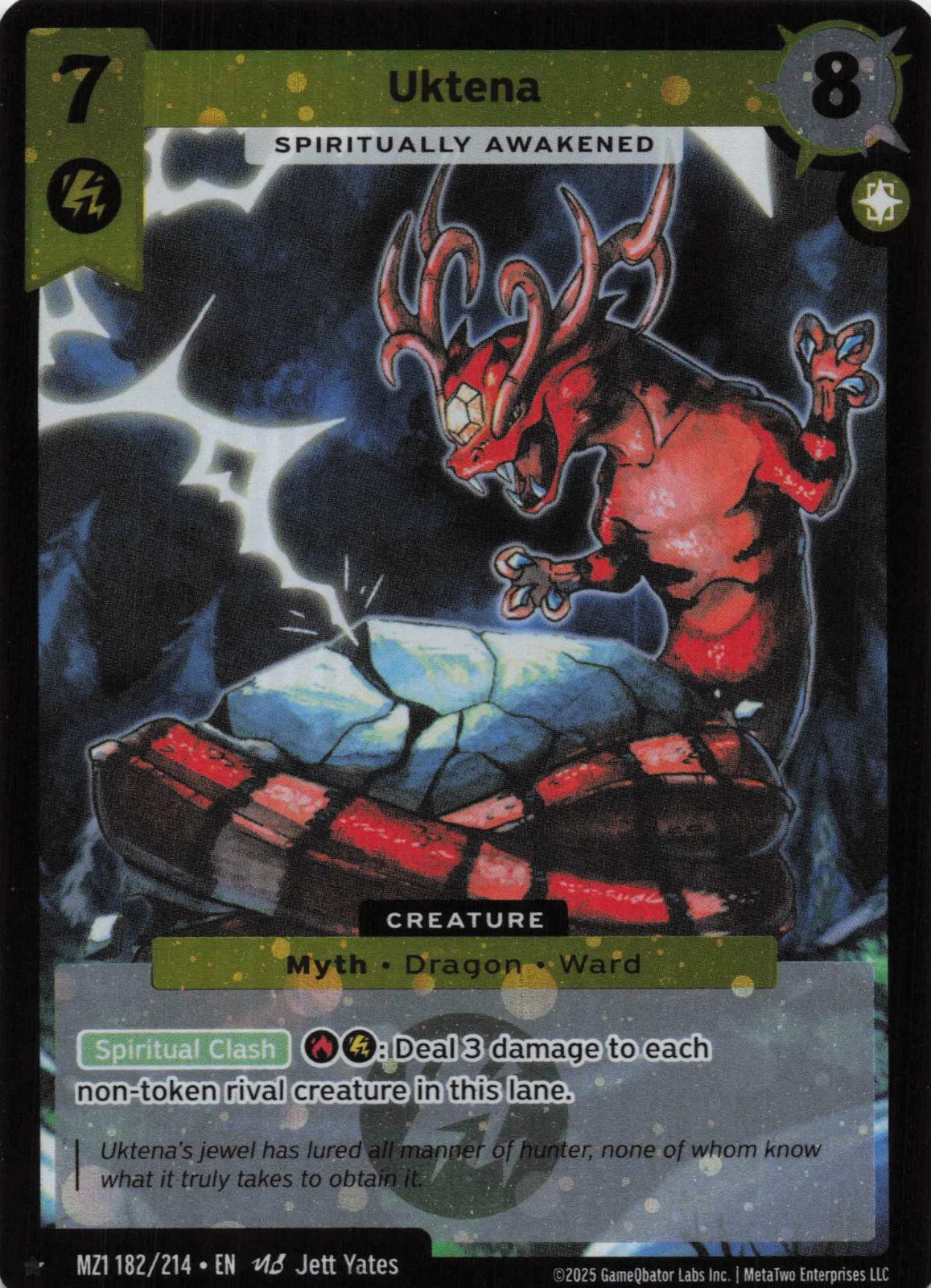 Uktena - Spiritually Awakened - MZ1 182/214 - Base Set