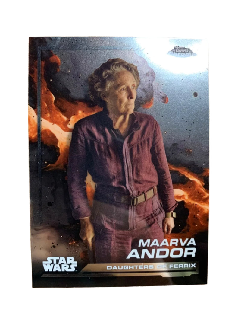 Star Wars Chrome 2024 - Base Rainbow Refractor - Maarva Andor -