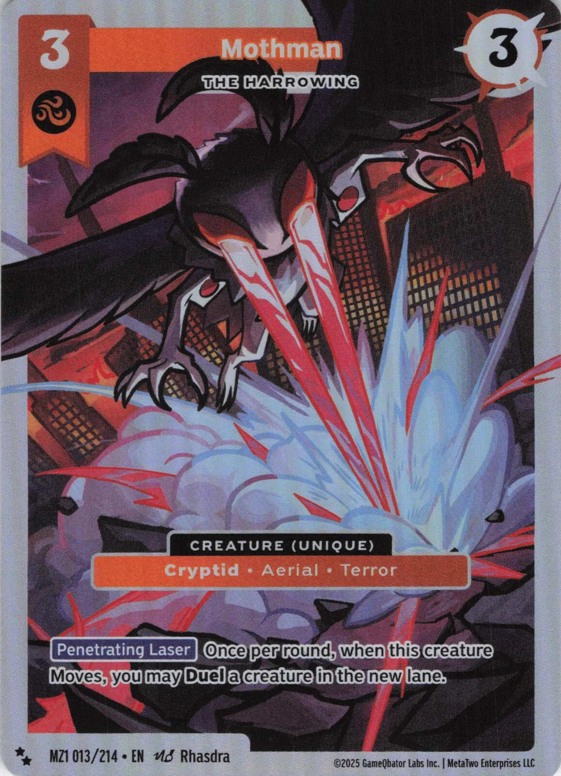 Mothman - The Harrowing - MZ1 013/214 - Base Set