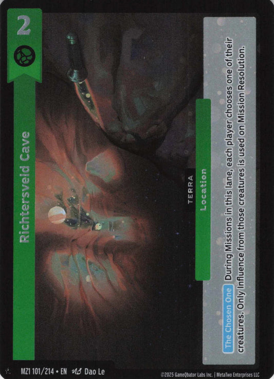 Richtersveld Cave - MZ1 101/214 - Base Set
