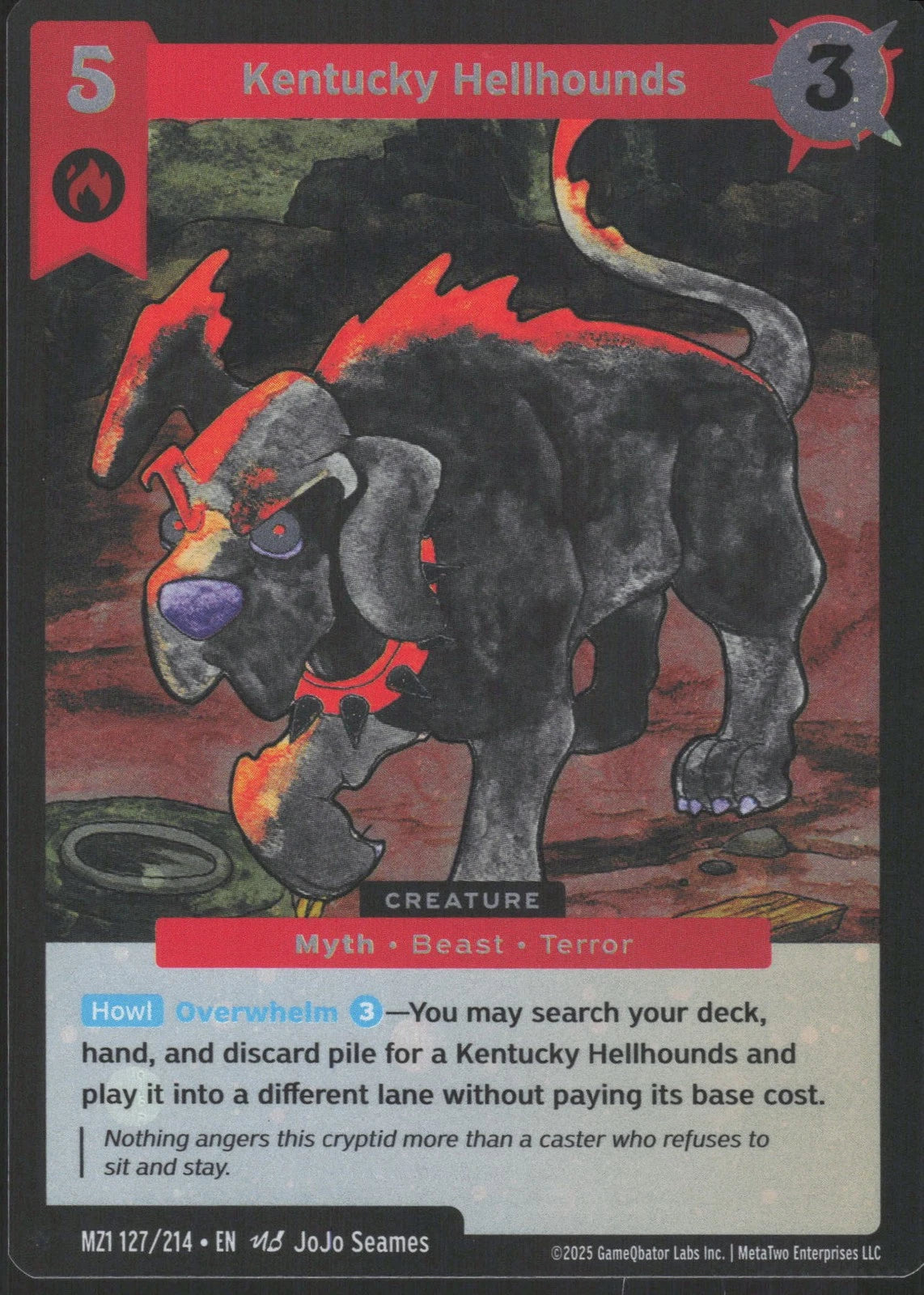Kentucky Hellhounds - MZ1 127/214 - Base Set