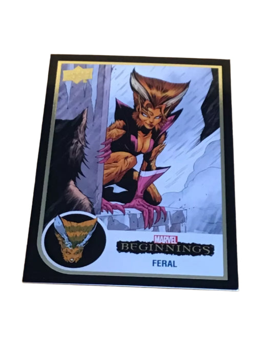Marvel Beginnings Vol 2 - Base Black Border - Feral - #125