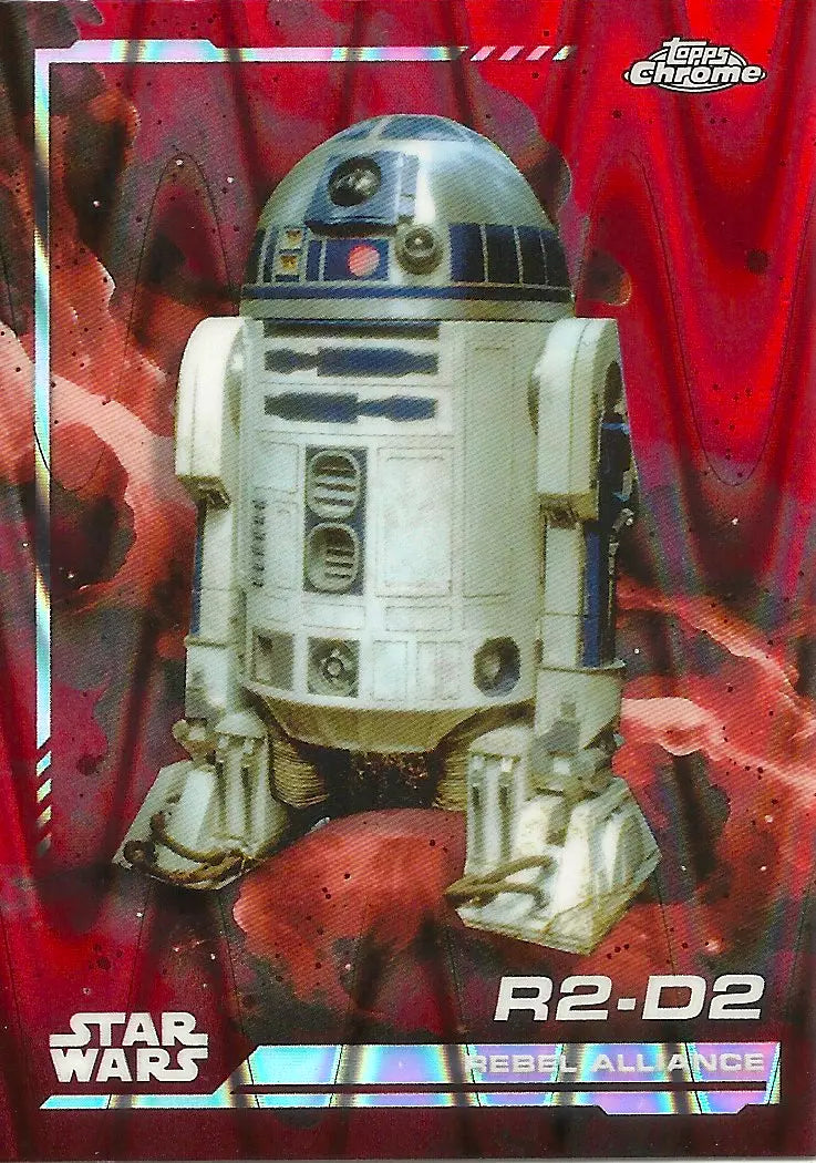 Star Wars Chrome 2024 - Base Red Blaster - R2-D2 -