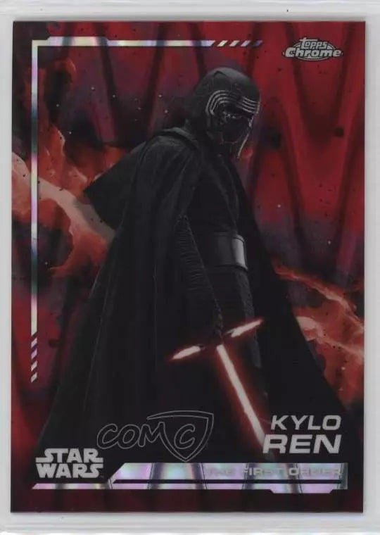 Star Wars Chrome 2024 - Base Red Blaster - Kylo Ren -