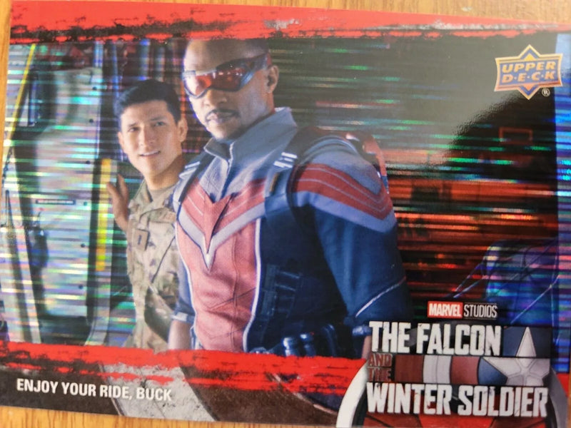 Marvel Falcon And Winter Soldier - Falcon Red - Enjoy your ride, Buck -