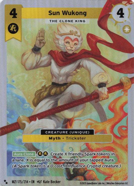 Sun Wukong - The Clone King - MZ1 175/214 - Base Set