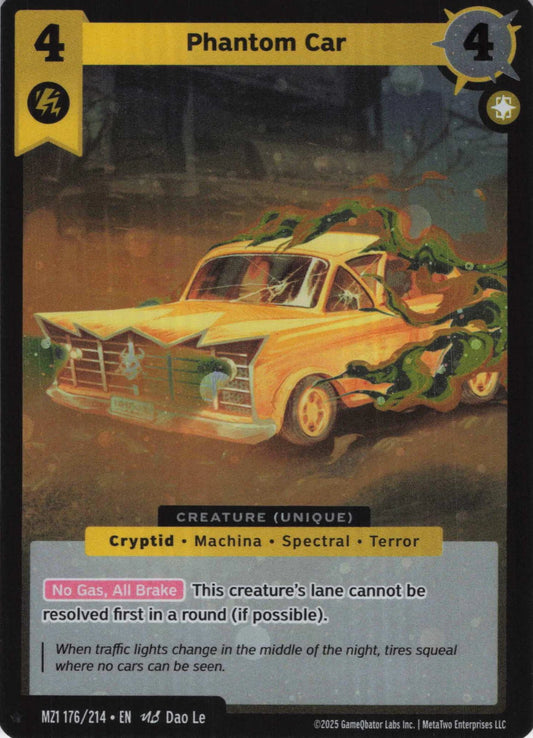Phantom Car - MZ1 176/214 - Base Set