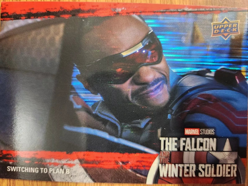 Marvel Falcon And Winter Soldier - Falcon Red - Plan B -