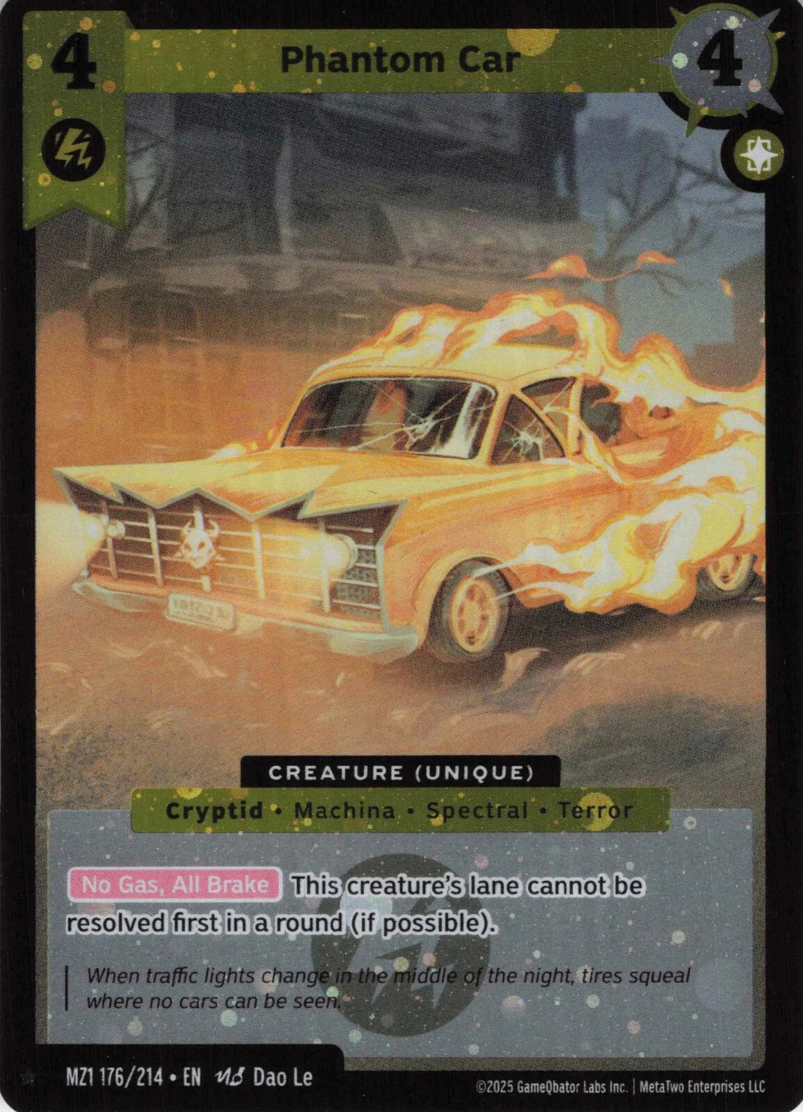 Phantom Car - MZ1 176/214 - Base Set