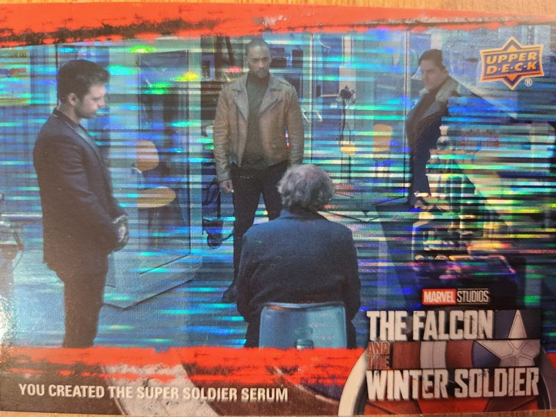 Marvel Falcon And Winter Soldier - Falcon Red - You Created the Serum -