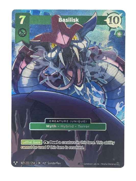Basilisk (ALT ART) - MZ1 222/214 - Base Set
