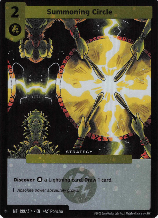 Summoning Circle - MZ1 199/214 - Base Set