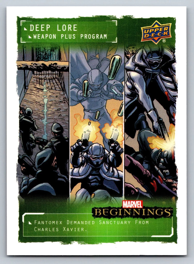 Marvel Beginnings Vol 2 - Deep Lore - Fantomex -