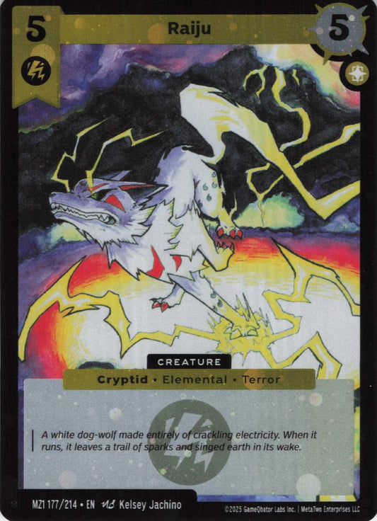 Raiju - MZ1 177/214 - Base Set