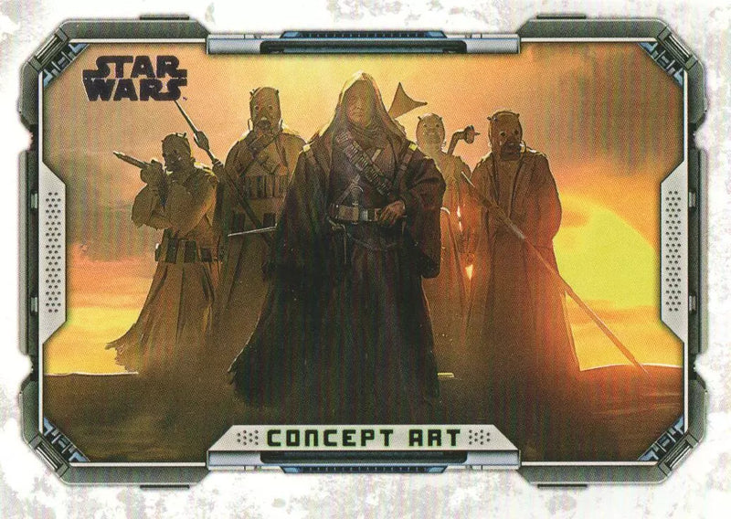 Star Wars The Book of Boba Fett - Concept Art - Tuskan Clan -