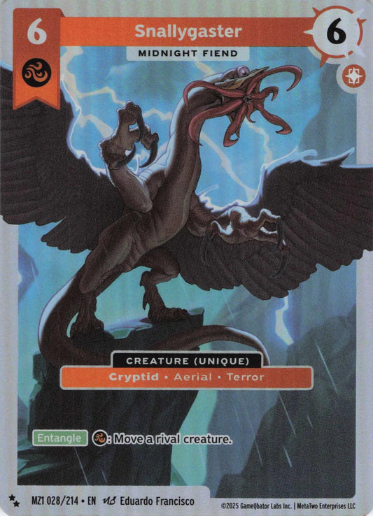 Snallygaster - Midnight Fiend - MZ1 028/214 - Base Set