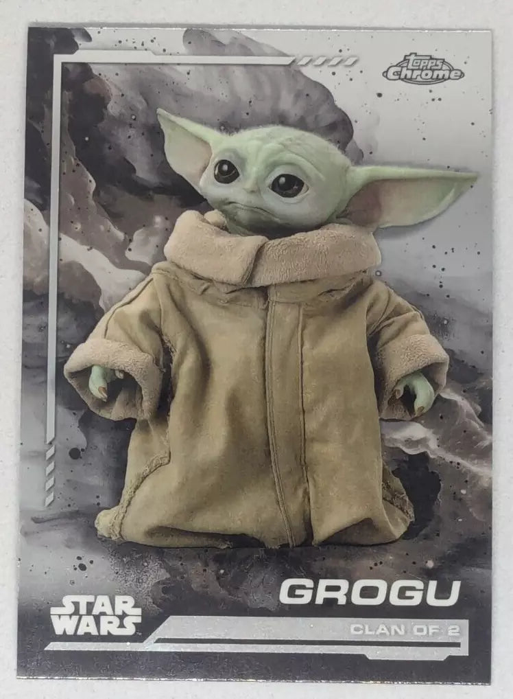 Star Wars Chrome 2024 - Base Rainbow Refractor - Grogu - #22