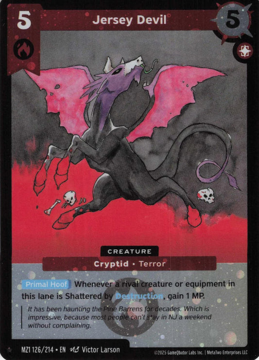 Jersey Devil - MZ1 126/214 - Base Set