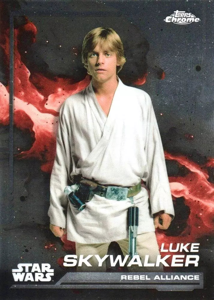 Star Wars Chrome 2024 - Base Rainbow Refractor - Luke Skywalker - #104