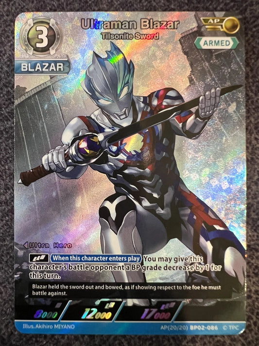 [BP02-086](AP) Ultraman Blazar, Tilsonite Sword