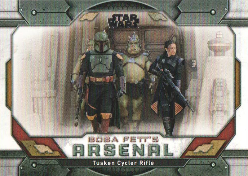 Star Wars The Book of Boba Fett - Boba Fett's Arsenal - Tusken Cycler Rifle -