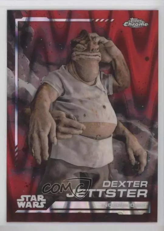 Star Wars Chrome 2024 - Base Red Blaster - Dexter Jettster -