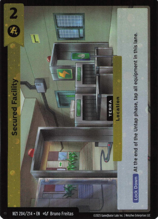 Secured Facility - MZ1 204/214 - Base Set