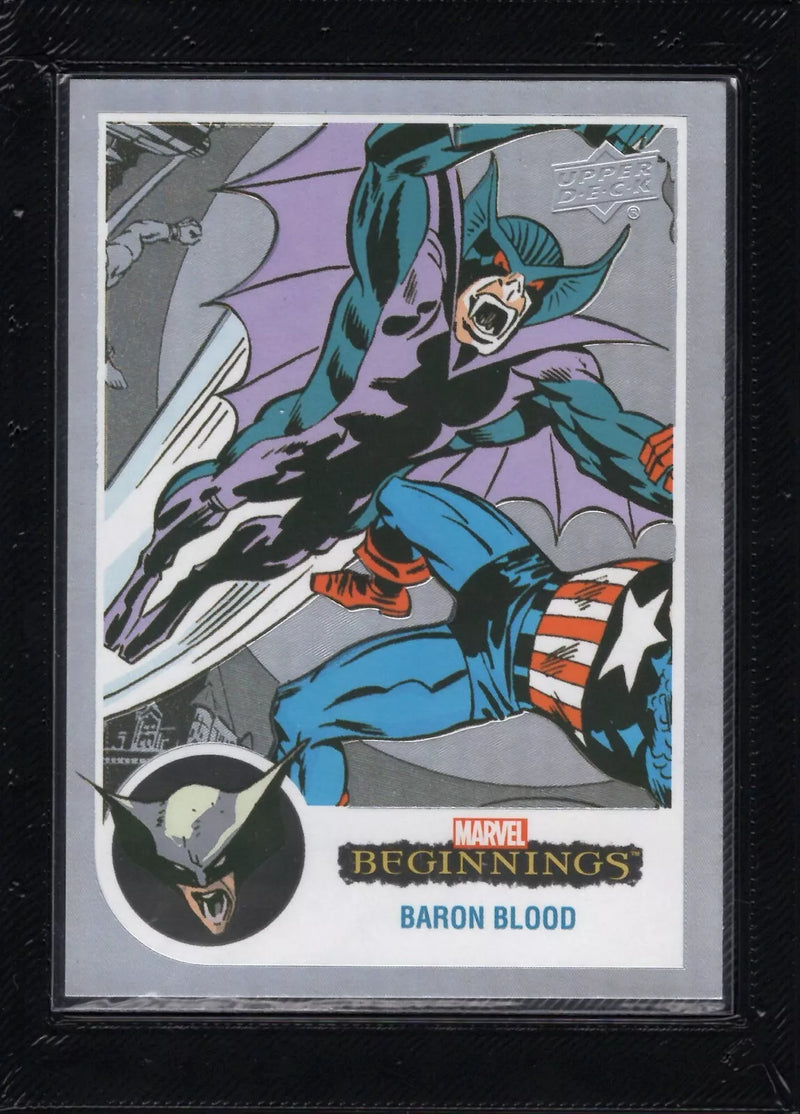 Marvel Beginnings Vol 2 - Flipped FX - Baron Blood -