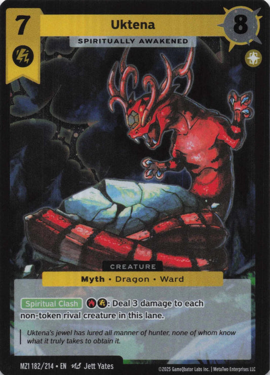 Uktena - Spiritually Awakened - MZ1 182/214 - Base Set
