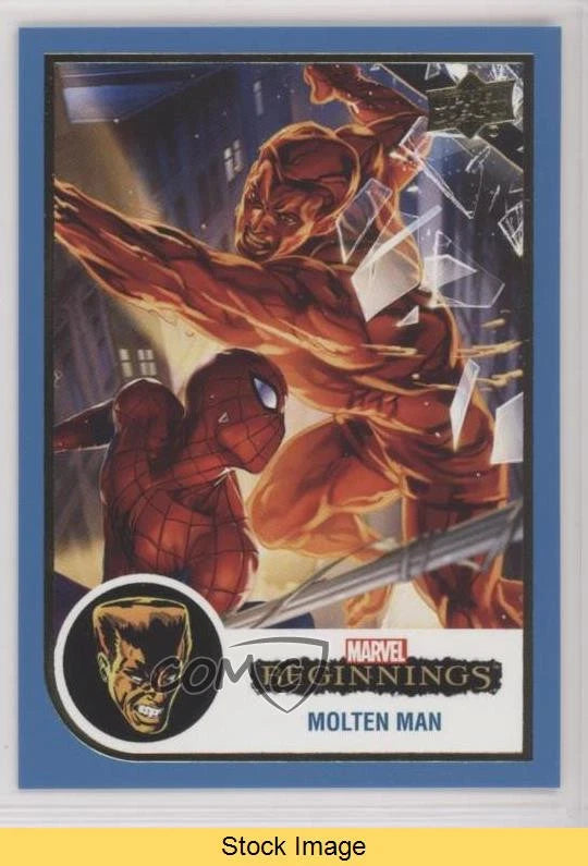 Marvel Beginnings Vol 2 - Base Blue Border - Molten Man-