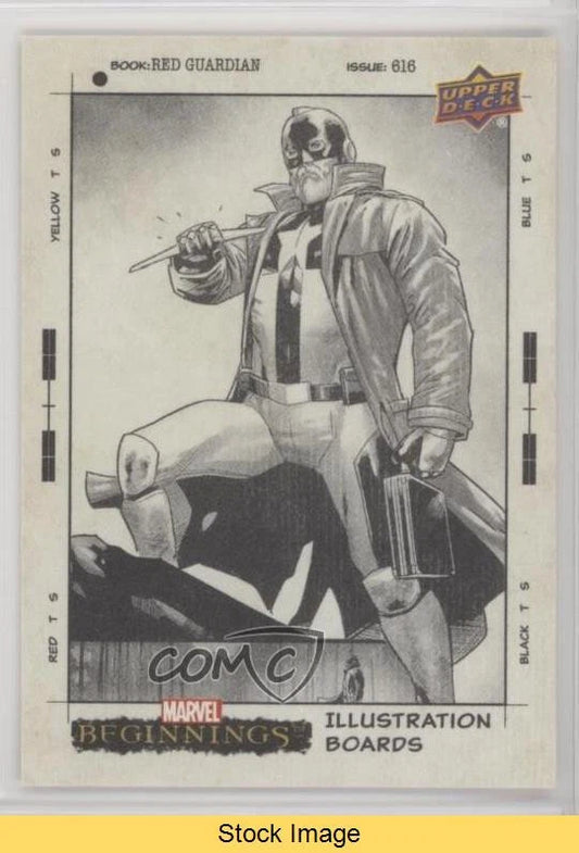 Marvel Beginnings Vol 2 - Illustration Boards - Red Guardian- #IB-43