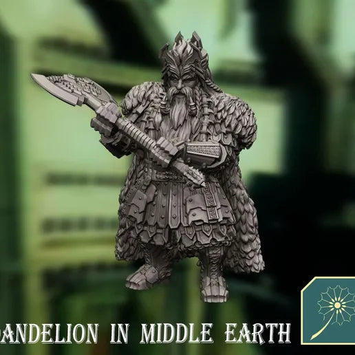 The Dwarven Old King and Young Prince of Metal Mountain