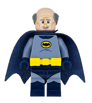 Alfred Pennyworth - Classic Batsuit - Minifig sh0446