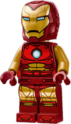 Iron Man - Dark Red and Gold Armor - Minifig sh1008