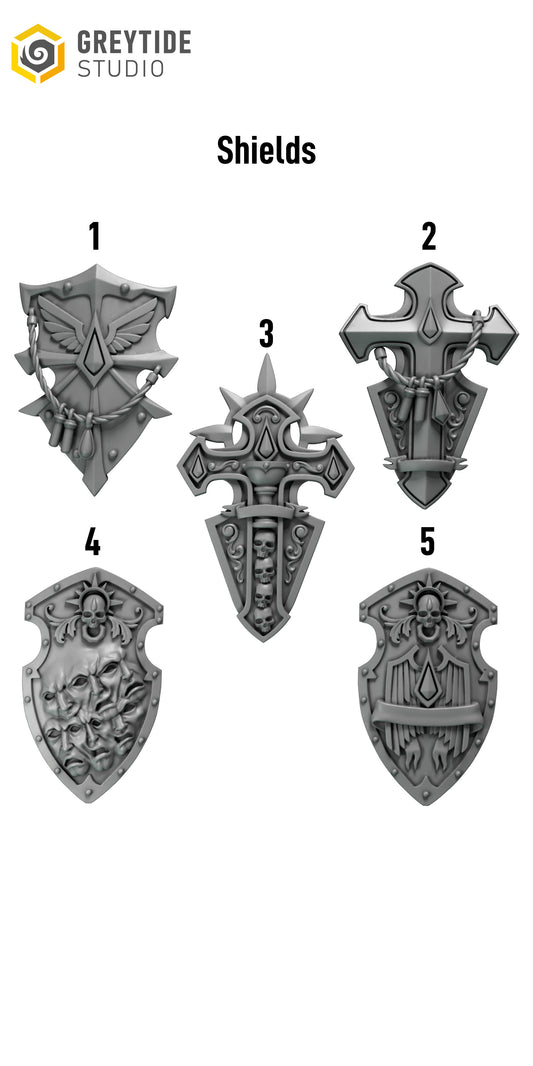 Crimson Lords Shields
