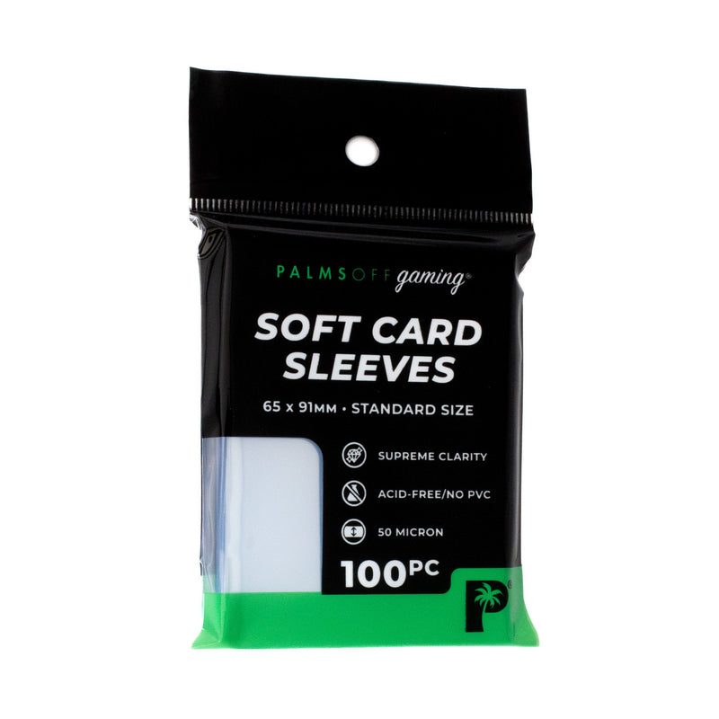 Soft Card Sleeves - Standard Size (100pc)