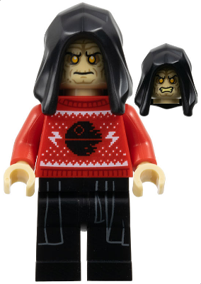 Emperor Palpatine - Holiday Sweater - Minifig sw1297